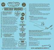 Sonický dětský zubní kartáček Tickle Tooth Jack N´ Jill (0-3 roky)