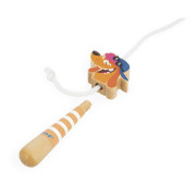 Dřevěné švihadlo pro děti Pes Applepop Janod