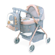 Můj první kočárek pro panenky s batůžkem Coco 2024 - 56 cm DeCuevas
