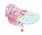 BABY born® Jídelní židlička s uchycením na stůl