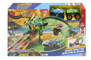 Hot Wheels Monster Trucks dráha Dračí zkáza