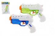 Vodní plastová pistole 19 cm 2 barvy 