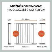 Zábrana Open N Stop 2 rozšíření o 9 cm Hauck