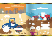 Náklaďáky a bagry - 400 samolepek