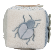 Kostka textilní s aktivitami králíček Miffy Lucky Leaves Little Dutch