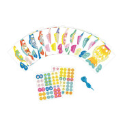 Sada mini Origami papírové skládačky Janod Atelier 