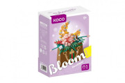 Stavebnice mini Květina v kabelce 245 ks Koco