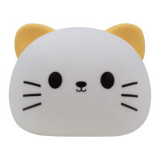 LED silikonová noční lampička Rgb se zvukem - kočička Mary's