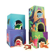 Zvířátkové domečky s aktivitami Kvído