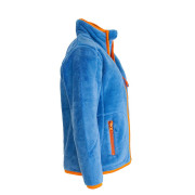 Mikina chlapecká chlupatá se stojáčkem modrá Pidilidi