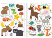 Velké samolepky pro malé ruce Přátelé z lesa