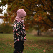 Zimní čepice Teddy fleece double Cyclamen pink Esito