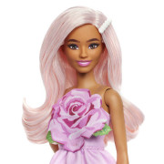 Barbie Modelka - Růžová růže