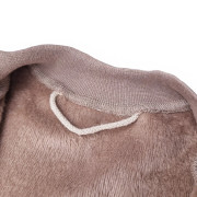 Mikina hřejivá rozepínací hnědá Little Angel