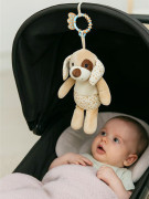 Plyšová hračka Baby Mix pejsek hnědý