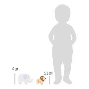 Skládací zvířátka Safari small foot