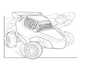 Auťácké omalovánky - Závodní vozidla