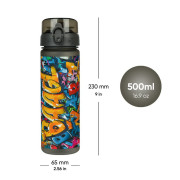 Tritanová láhev na pití Skatepark 500 ml Baagl