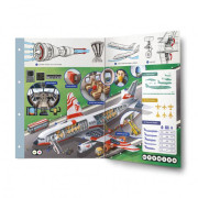 Albi Kouzelné čtení dvoulist Letadla a letectví