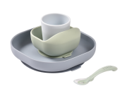 Jídelní sada silikonová 4-dílná Beaba