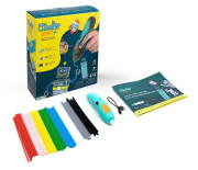 3D pero 3Doodler Start+ a 72 náplní + 10 šablon