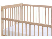 Postýlka se stahovacím bokem Scarlett Perta - buk - ECO 120 x 60 cm 2. jakost