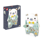 Pure Dřevěná motorická deska s aktivitami Medvěd Janod