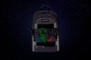 Set 3 Skate Minecraft TNT: Batoh, Etue, Sáček Baagl