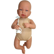 Realistická panenka miminko se zvuky a měkkým látkovým tělem Llorens
