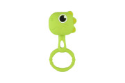 Chrastíček dino 2ks silikon 13 x 5 cm Babyted 