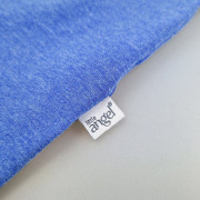 Overal tenký krátký Outlast® UV 50+ Modrý melír/pruh bíločerný