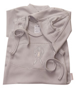 Souprava do porodnice 3 dílná Králíček MKcool Světle šedá