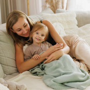 Deka z přírodní bavlny 75 x 100 cm 0 m+ BabyOno