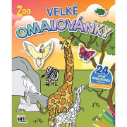 Velké omalovánky Zoo