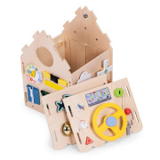 Montessori dřevěný domek XXL, 30 aktivit
