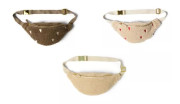 Teddy Hearts Mini Fanny pack - ledvinka Studio Noos