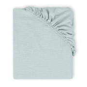 Mušelínové prostěradlo s gumou 60 x 120 cm BabyMatex