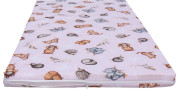 Molitanová matrace do postýlky barevná 120 x 60 x 5,2 cm Scarlett