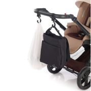 Háčky na kočárek 2 ks black Jané