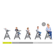 Dřevěná židle 2v1 Alpha+ Hauck