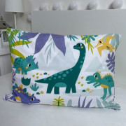 Povlečení do postýlky Dino "Cute and wild" 100 x 135, 40 x 60 cm Jerry Fabrics