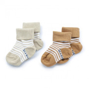 Dětské ponožky Stay-on-Socks Vel. 0 - 6 m 2 páry KipKep