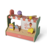 Playful Wood dřevěný zmrzlinový stánek 12 ks