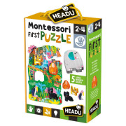 HEADU: Montessori Moje první puzzle - Džungle