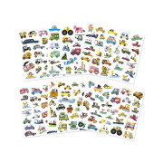 Samolepky Dopravní prostředky 200 ks Janod