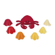 Hračka do vody Krab Bernard a mušle Janod 