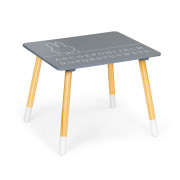 Dětská sada nábytku Stůl + 2 židlí Bunny