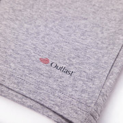 Souprava chlapecká tenká Outlast®s UV faktor. 50+, pruh zelený matcha/šedý melír