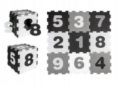 Dětské pěnové puzzle, podložka na zem, Číslice, 9 ks