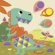 Geometrické samolepky My arts & crafts Janod 